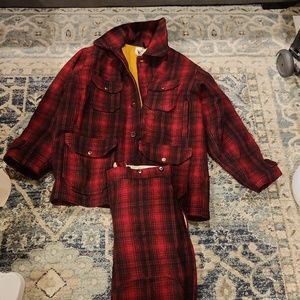Mens Woolrich Flannel Jacket and Pants